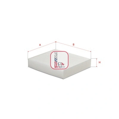 Filtre, air de l'habitacle SOFIMA S 3526 C