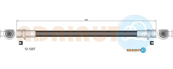 Flexible de frein ADRIAUTO 12.1257