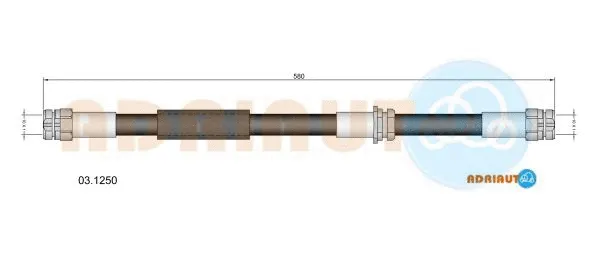 Flexible de frein ADRIAUTO 03.1250