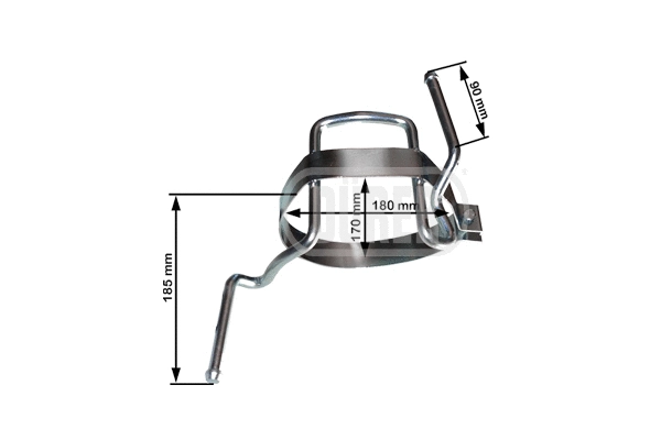 Support, silencieux DÜRER SEMB12