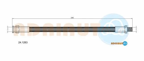 Flexible de frein ADRIAUTO 24.1283