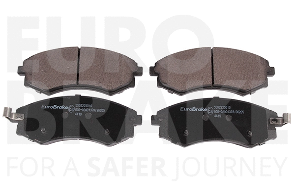 Kit de plaquettes de frein, frein à disque EUROBRAKE 5502225010