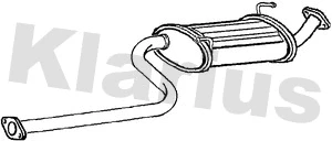 Silencieux central KLARIUS 250554