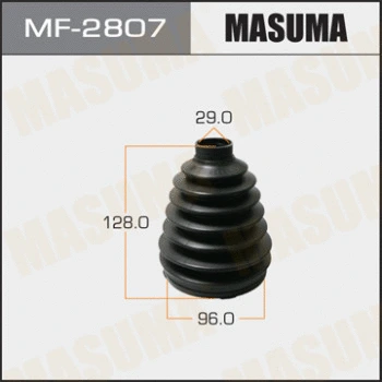 Jeu de joints-soufflets, arbre de commande MASUMA MF-2807