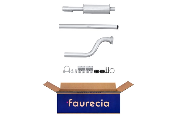 Silencieux avant Faurecia FS40423