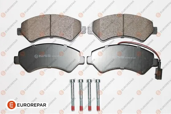 Kit de plaquettes de frein, frein à disque EUROREPAR 1617284580