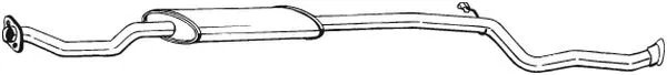 Silencieux central BOSAL 289-007
