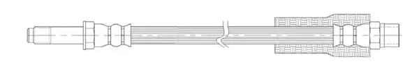 Flexible de frein Technika 42775