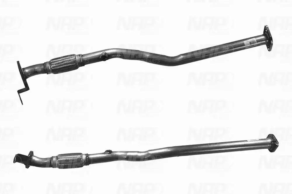 Tuyau d'échappement NAP carPARTS GmbH CAC10577