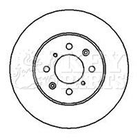 Disque de frein KEY PARTS KBD4081