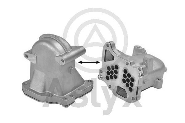 Radiateur, réaspiration des gaz d'échappement Aslyx AS-506338