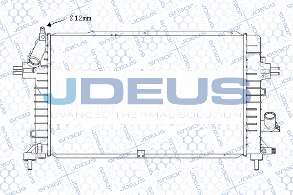 Radiateur, refroidissement du moteur JDEUS M-0200980