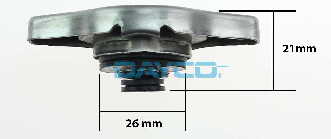 Bouchon de radiateur DAYCO-AU DRC019