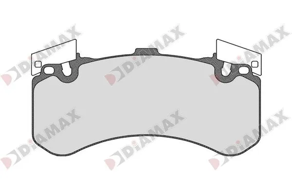 Kit de plaquettes de frein, frein à disque DIAMAX N09689