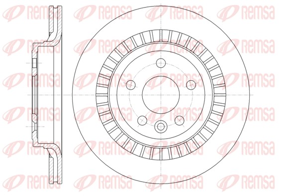 Disque de frein REMSA 61320.10