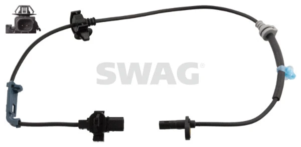 Capteur, vitesse de roue SWAG 33 10 5934