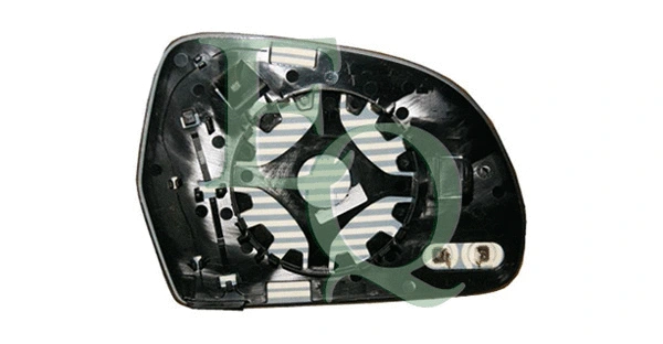Verre de rétroviseur, rétroviseur extérieur EQUAL QUALITY RS02750