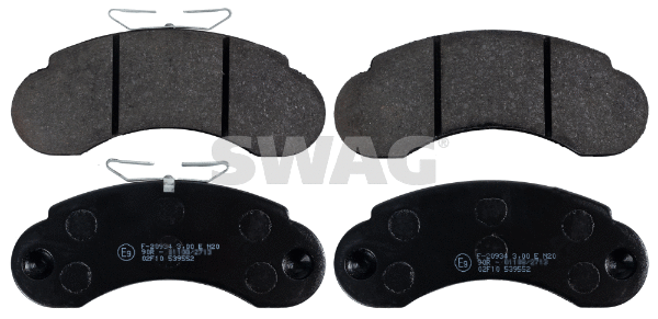 Kit de plaquettes de frein, frein à disque SWAG 10 91 6250