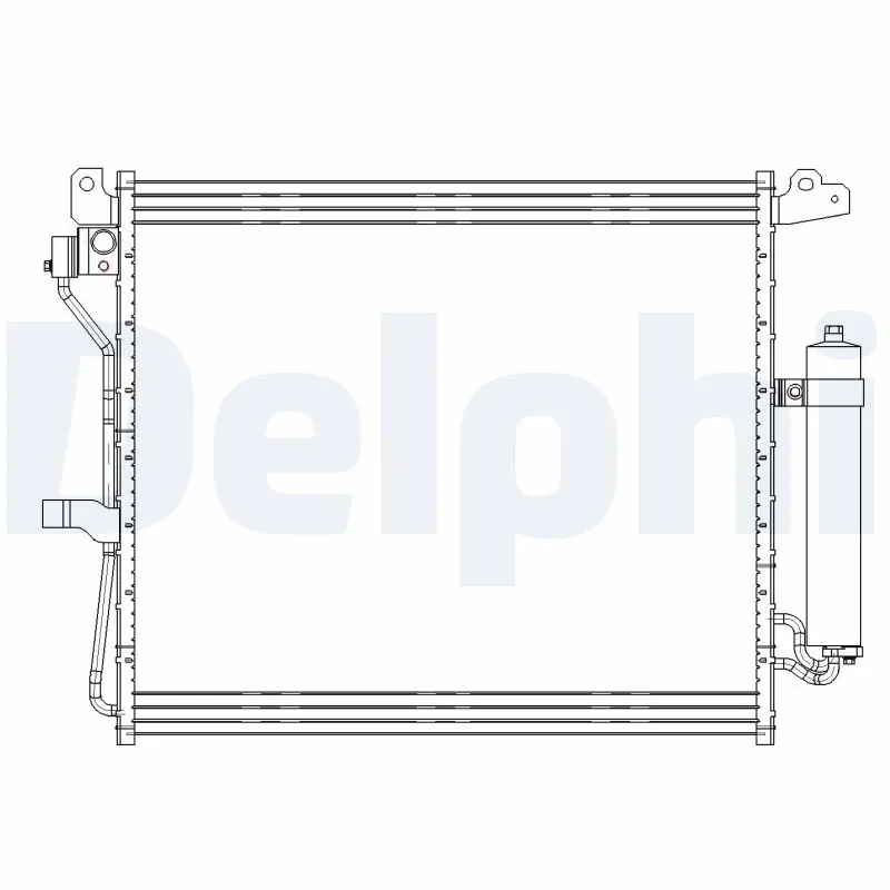Condenseur, climatisation DELPHI CF20228