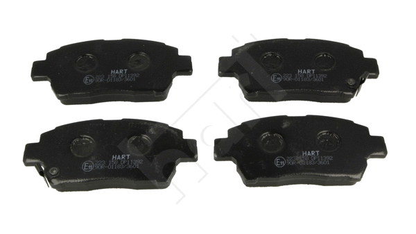 Kit de plaquettes de frein, frein à disque HART 223 158