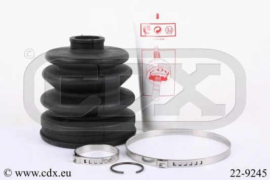 Jeu de joints-soufflets, arbre de commande CDX 22-9245