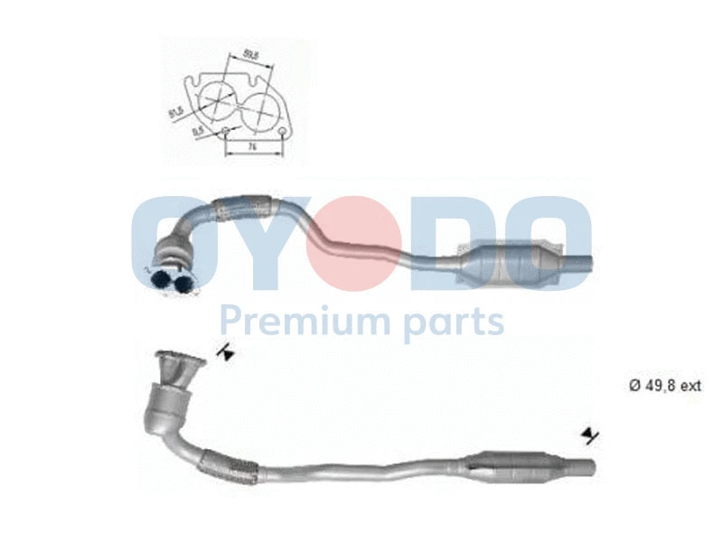Catalyseur Oyodo 10N0017-OYO