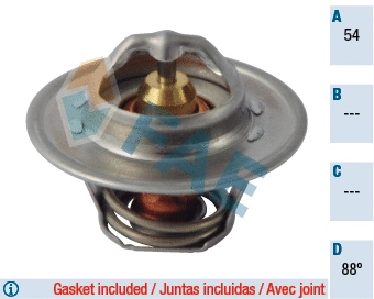 Thermostat, liquide de refroidissement FAE 5203488
