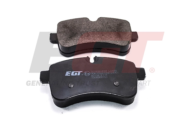 Kit de plaquettes de frein, frein à disque EGT 321638EGT