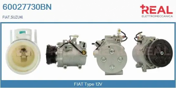 Compresseur, climatisation REAL 60027730BN