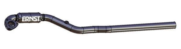 Tuyau d'échappement VEGAZ GmbH OR-257ERNS