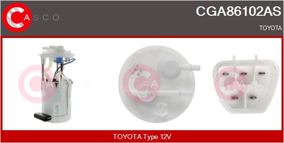 unité d'alimentation de carburant CASCO CGA86102AS