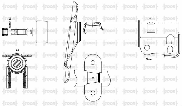 Amortisseur TOOR SG11250