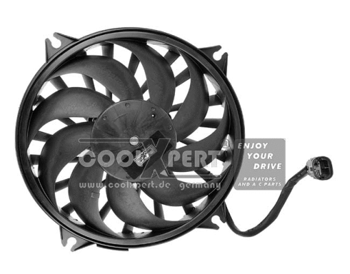 Ventilateur, refroidissement du moteur BBR Automotive 027-60-04079