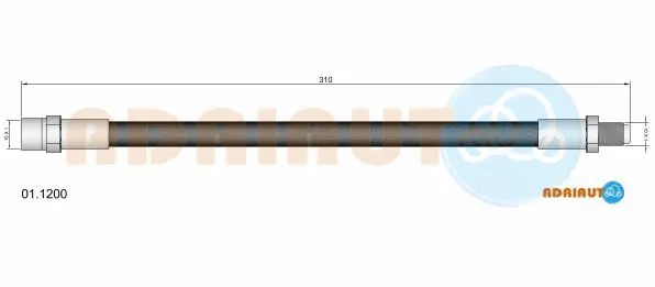Flexible de frein ADRIAUTO 01.1200