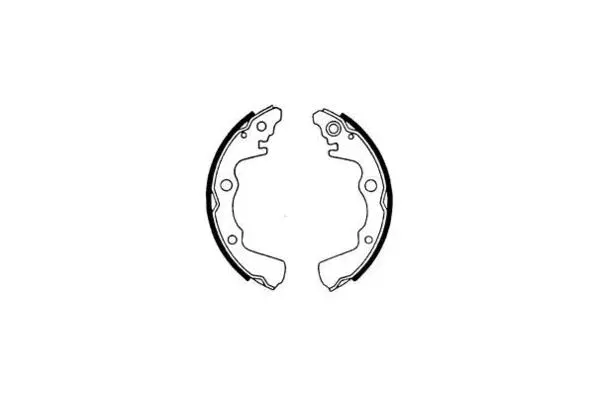 Jeu de mâchoires de frein E.T.F. 09-0482