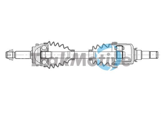 Arbre de transmission AUTOTEAM G301555