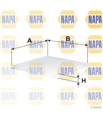Filtre, air de l'habitacle NAPA NFC4303