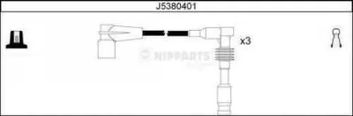 Kit de câbles d'allumage NIPPARTS J5380401