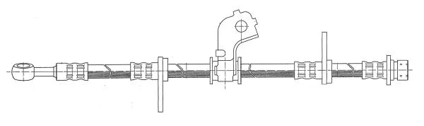 Flexible de frein CEF 511456