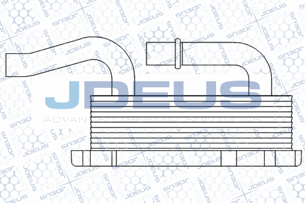 Radiateur d'huile JDEUS 417M37A