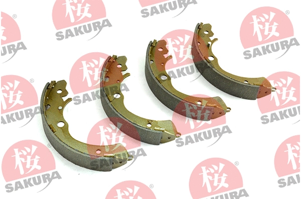 Jeu de mâchoires de frein SAKURA 602-40-6640