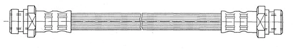 Flexible de frein CEF 511612