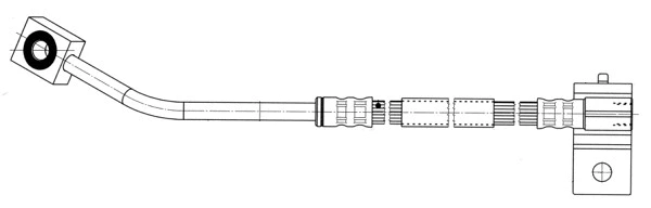 Flexible de frein CEF 513295