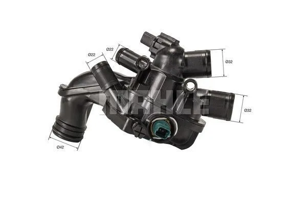 Thermostat, liquide de refroidissement WILMINK GROUP WG2224792