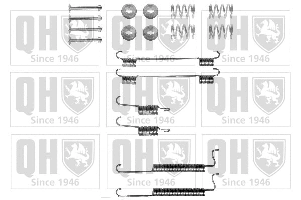 Kit d'accessoires, mâchoire de frein QUINTON HAZELL BFK436