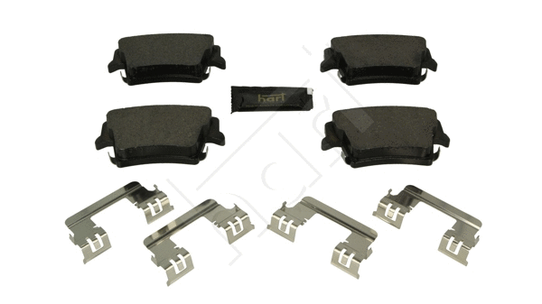 Kit de plaquettes de frein, frein à disque HART 261 586