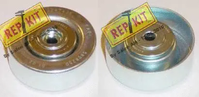 Poulie renvoi/transmission, courroie trapézoïdale à nervures REPKIT RKT1466
