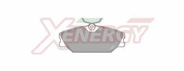 Kit de plaquettes de frein, frein à disque AP XENERGY X40214