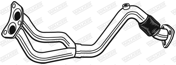 Tuyau d'échappement WALKER 03473
