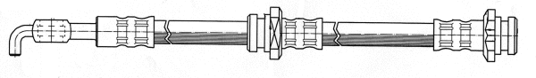Flexible de frein CEF 511308